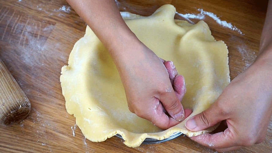fonçage tarte