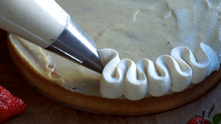 décorer une tarte