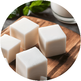 lait-congelé glaçons de lait congelé