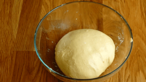 brioche_etape7 pâte à brioche avant le pointage
