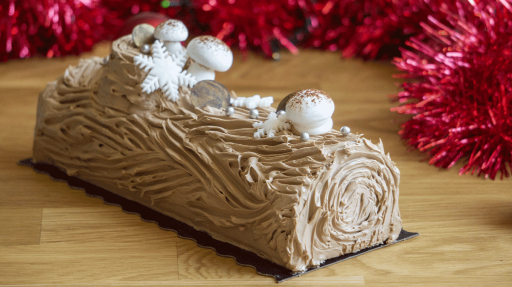 buche roulé chocolat