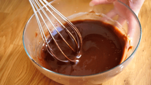beignet_choco_etape5 ganache chocolat