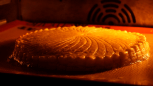 galette_frangipane_etape9 cuisson de la galette des rois
