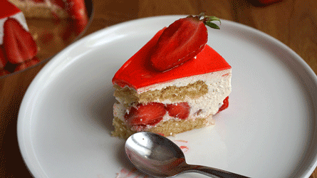 part de fraisier