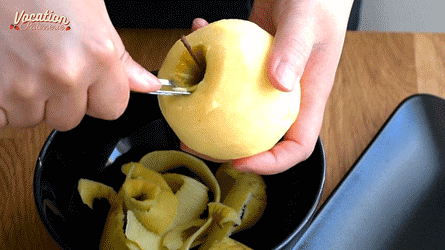 tarte_pommes_montage1 préparer et éplucher les pommes