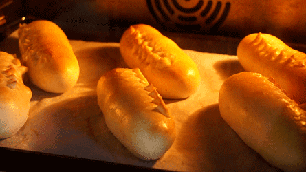 pain_au_lait_etape16 enfourner les pains à 175°C pendant 20 minutes