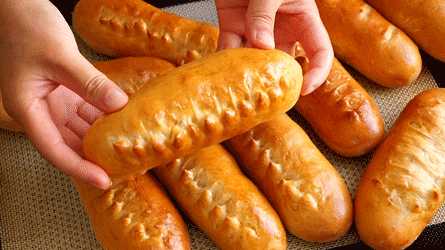 pain_au_lait_etape17 pain au lait à la sortie du four