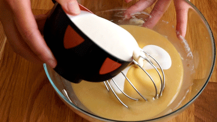 macarons_ganache2 ajouter la crème froide dans la ganache