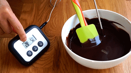 faites chauffer le glaçage