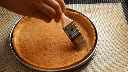 dorer le fond de tarte