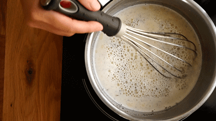 cuisson du crémeux vanille