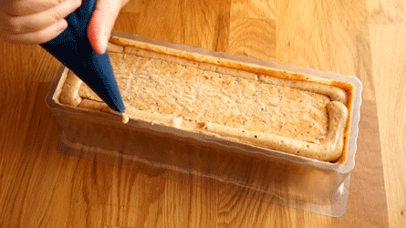 combler les espace vides avec de la mousse praliné