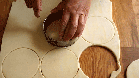 détailler des cercles de feuilletage