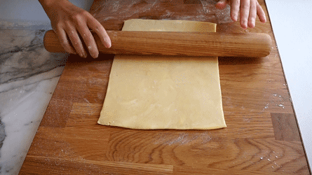 abaisser le beurre manié