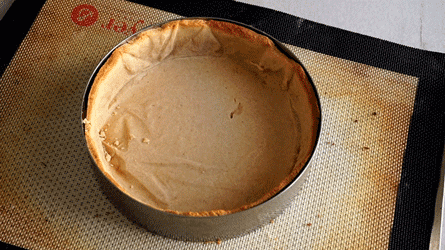 Flan_praliné_etape15 fond de tarte cuite
